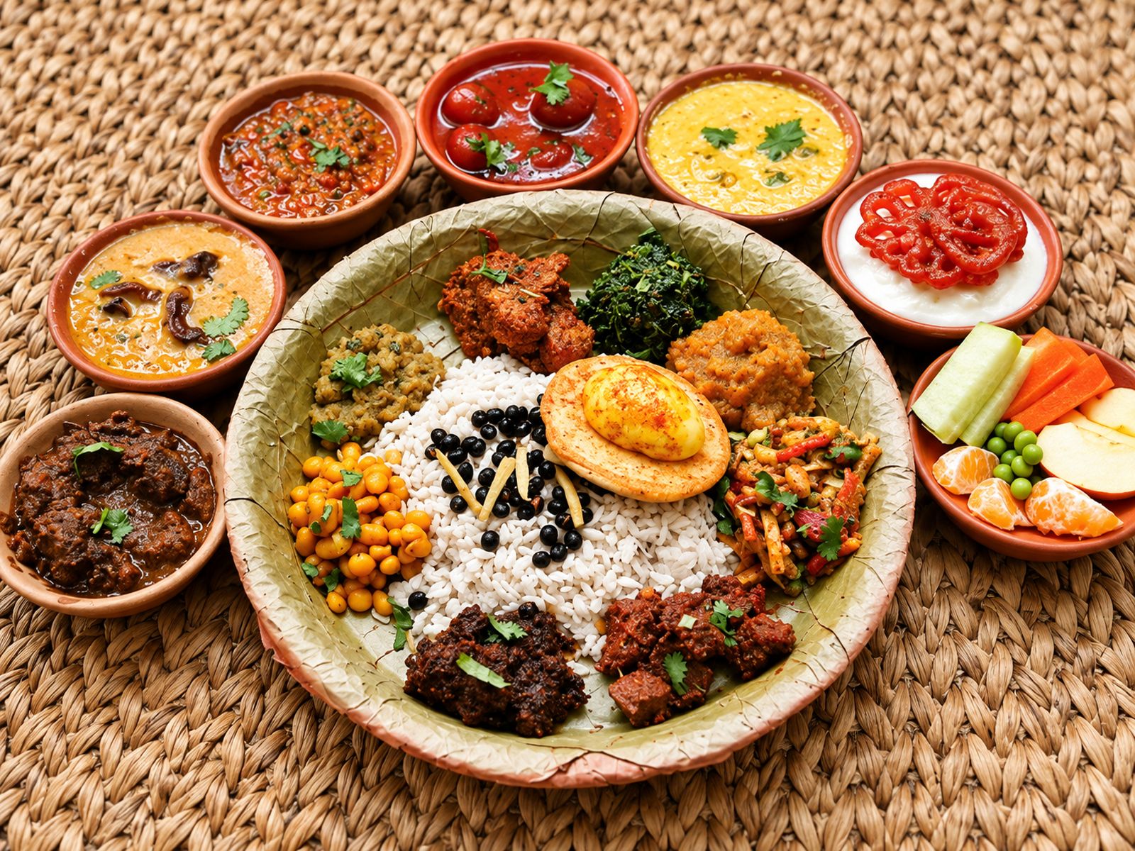 Newari food